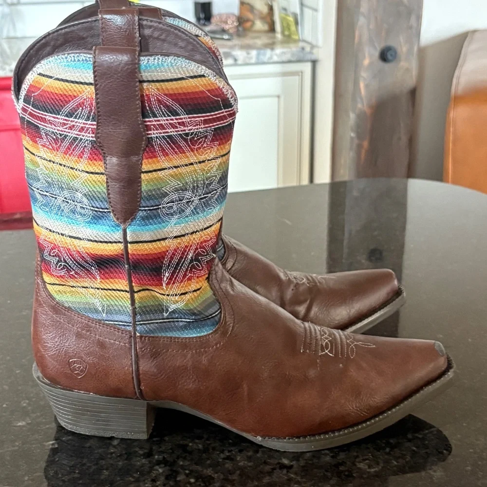 Ariat Baby Stella Western Boot - 10025189 - sz 6 - Picture 4 of 17